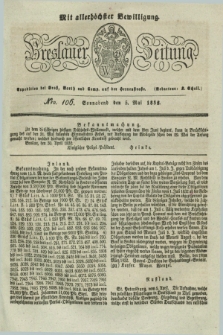 Breslauer Zeitung : mit allerhöchster Bewilligung. 1832, Nro. 106 (5 Mai) + dod.