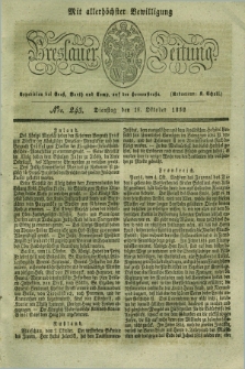 Breslauer Zeitung : mit allerhöchster Bewilligung. 1832, Nro. 243 (16 Oktober) + dod.