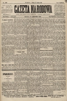 Gazeta Narodowa. 1898, nr 349
