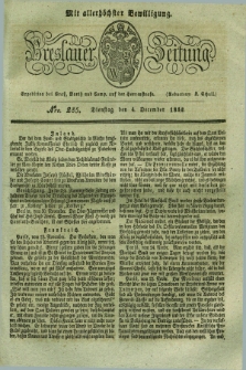 Breslauer Zeitung : mit allerhöchster Bewilligung. 1832, Nro. 285 (4 December) + dod.