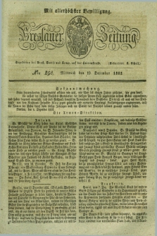 Breslauer Zeitung : mit allerhöchster Bewilligung. 1832, Nro. 298 (19 December) + dod.