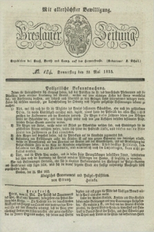 Breslauer Zeitung : mit allerhöchster Bewilligung. 1833, No. 124 (30 Mai) + dod.