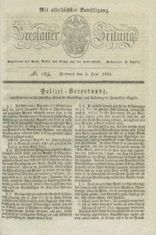 Breslauer Zeitung : mit allerhöchster Bewilligung. 1833, No. 129 (5 Juni) + dod.