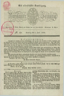 Breslauer Zeitung : mit allerhöchster Bewilligung. 1833, No. 151 (1 Juli) + dod.