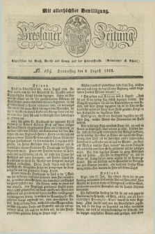 Breslauer Zeitung : mit allerhöchster Bewilligung. 1833, No. 184 (8 August)
