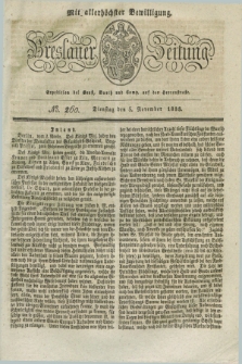 Breslauer Zeitung : mit allerhöchster Bewilligung. 1833, No. 260 (5 November) + dod.