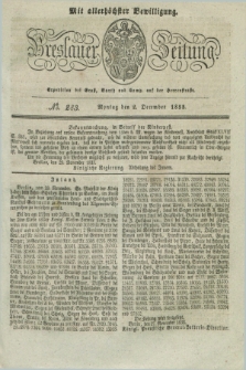 Breslauer Zeitung : mit allerhöchster Bewilligung. 1833, No. 283 (2 December) + dod.