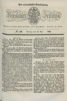 Breslauer Zeitung : mit allerhöchster Bewilligung. 1834, №. 108 (12 Mai) + dod.