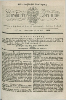 Breslauer Zeitung : mit allerhöchster Bewilligung. 1834, №. 124 (31 Mai) + dod.