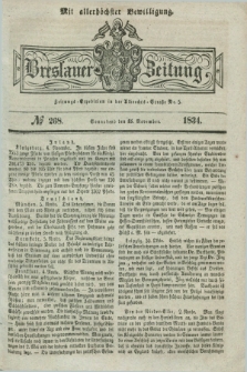 Breslauer Zeitung : mit allerhöchster Bewilligung. 1834, №. 268 (15 November) + dod.