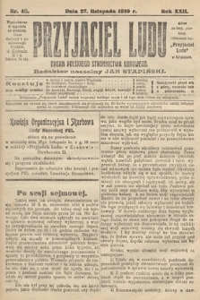 Przyjaciel Ludu : organ Polskiego Stronnictwa Ludowego. 1910, nr 48