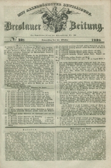 Breslauer Zeitung : mit allerhöchster Bewilligung. 1838, No. 238 (11 Oktober) + dod.