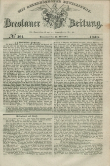 Breslauer Zeitung : mit allerhöchster Bewilligung. 1838, No. 264 (10 November) + dod.