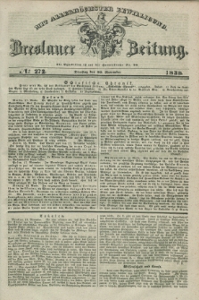 Breslauer Zeitung : mit allerhöchster Bewilligung. 1838, No. 272 (20 November) + dod.