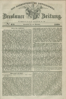 Breslauer Zeitung : mit allerhöchster Bewilligung. 1838, No. 276 (24 November) + dod.