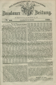 Breslauer Zeitung : mit allerhöchster Bewilligung. 1838, No. 280 (29 November) + dod.