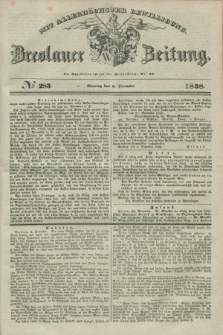Breslauer Zeitung : mit allerhöchster Bewilligung. 1838, No. 283 (3 December) + dod.