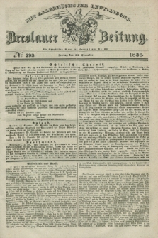 Breslauer Zeitung : mit allerhöchster Bewilligung. 1838, No. 293 (14 December) + dod.