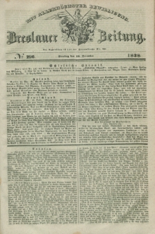 Breslauer Zeitung : mit allerhöchster Bewilligung. 1838, No. 296 (18 December) + dod.