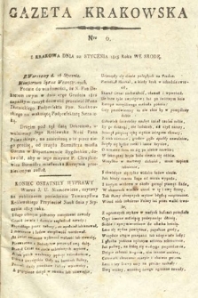 Gazeta Krakowska. 1813, nr 6