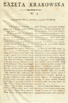 Gazeta Krakowska. 1813, nr 8