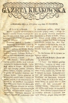 Gazeta Krakowska. 1813, nr 9