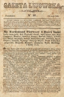 Gazeta Lwowska. 1848, nr 57