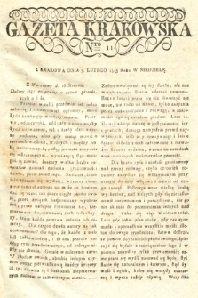 Gazeta Krakowska. 1813, nr 11