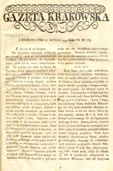 Gazeta Krakowska. 1813, nr 14