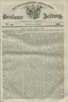 Breslauer Zeitung : mit allerhöchster Bewilligung. 1839, No. 196 (23 August) + dod.