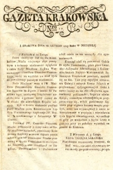 Gazeta Krakowska. 1813, nr 17