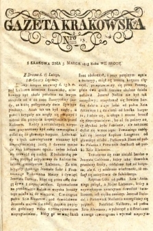 Gazeta Krakowska. 1813, nr 18