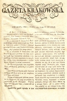 Gazeta Krakowska. 1813, nr 19