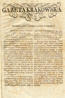 Gazeta Krakowska. 1813, nr 23