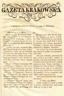 Gazeta Krakowska. 1813, nr 25