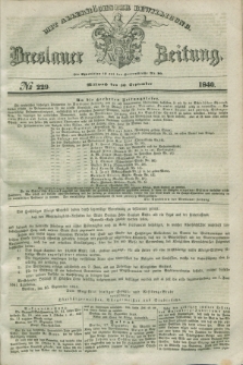 Breslauer Zeitung : mit allerhöchster Bewilligung. 1840, № 229 (30 September) + dod.