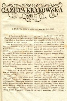 Gazeta Krakowska. 1813, nr 35