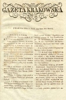 Gazeta Krakowska. 1813, nr 38