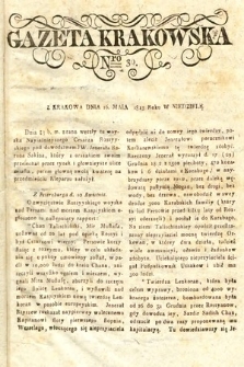 Gazeta Krakowska. 1813, nr 39