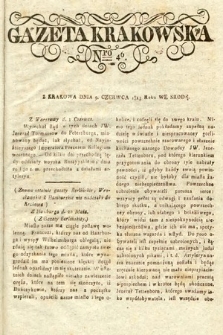 Gazeta Krakowska. 1813, nr 46