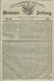 Breslauer Zeitung : mit allerhöchster Bewilligung. 1841, № 297 (20 December) + dod.