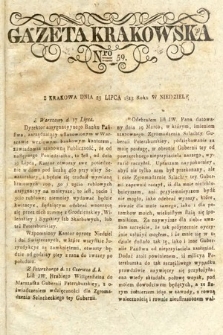 Gazeta Krakowska. 1813, nr 59