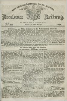 Breslauer Zeitung : mit allerhöchster Bewilligung. 1842, № 233 (6 Oktober) + dod.