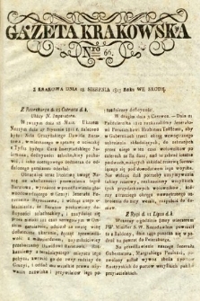 Gazeta Krakowska. 1813, nr 66