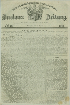 Breslauer Zeitung : mit allerhöchster Bewilligung. 1843, № 29 (3 Februar) + dod.