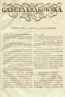 Gazeta Krakowska. 1813, nr 69