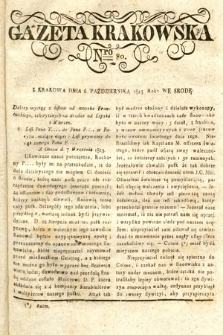 Gazeta Krakowska. 1813, nr 80