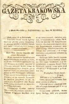 Gazeta Krakowska. 1813, nr 87