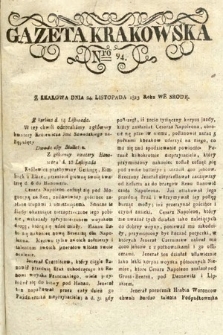 Gazeta Krakowska. 1813, nr 94