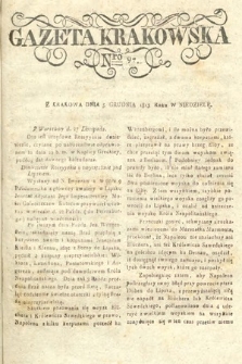 Gazeta Krakowska. 1813, nr 97